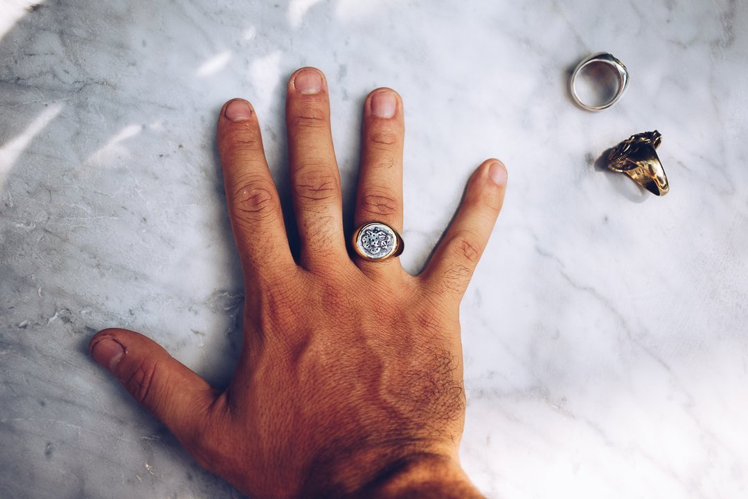 Jaguar Ring | Brass & 925 Sterling Silver Jaguar Rings