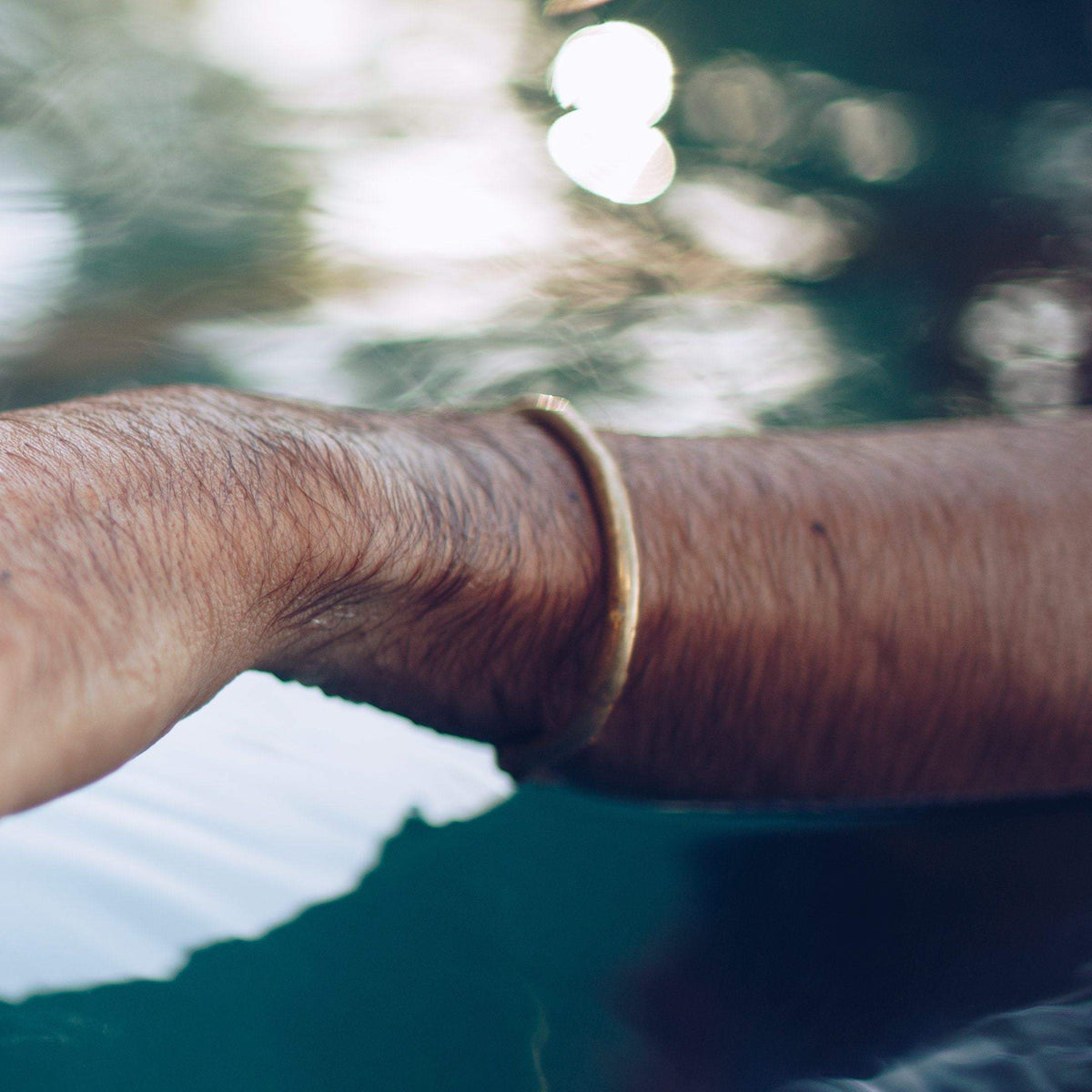 COYOTE BONE BRACELET | BRASS