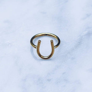 LUCKY RING | BRASS - JewelryLab
