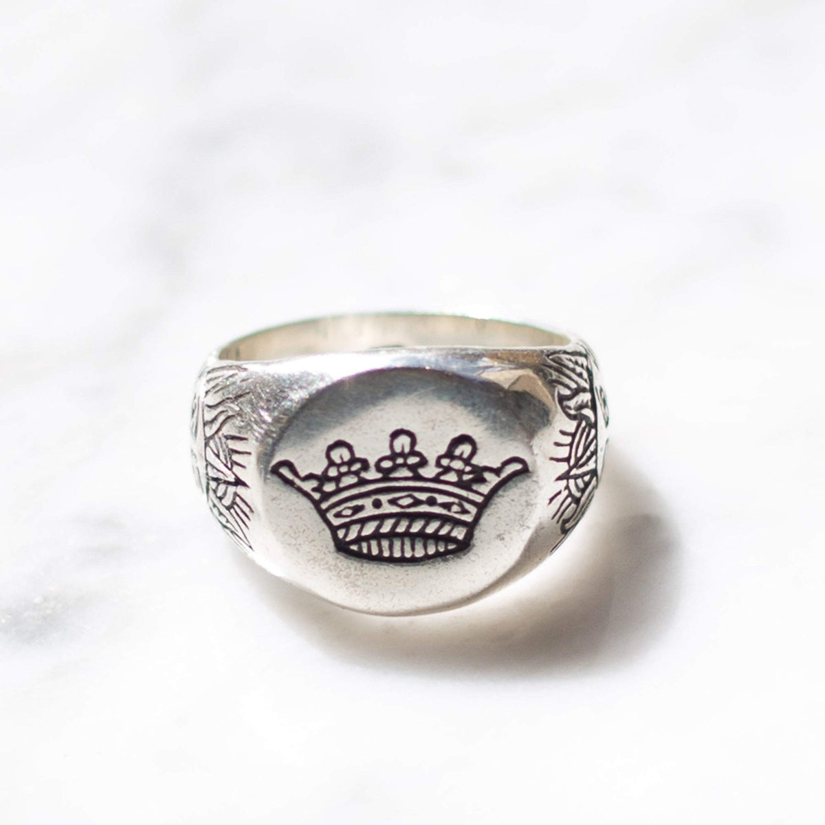 Ring crown silver, Sterling Silver