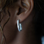 ULA OPEN LOOP EARRINGS | 925 STERLING SILVER