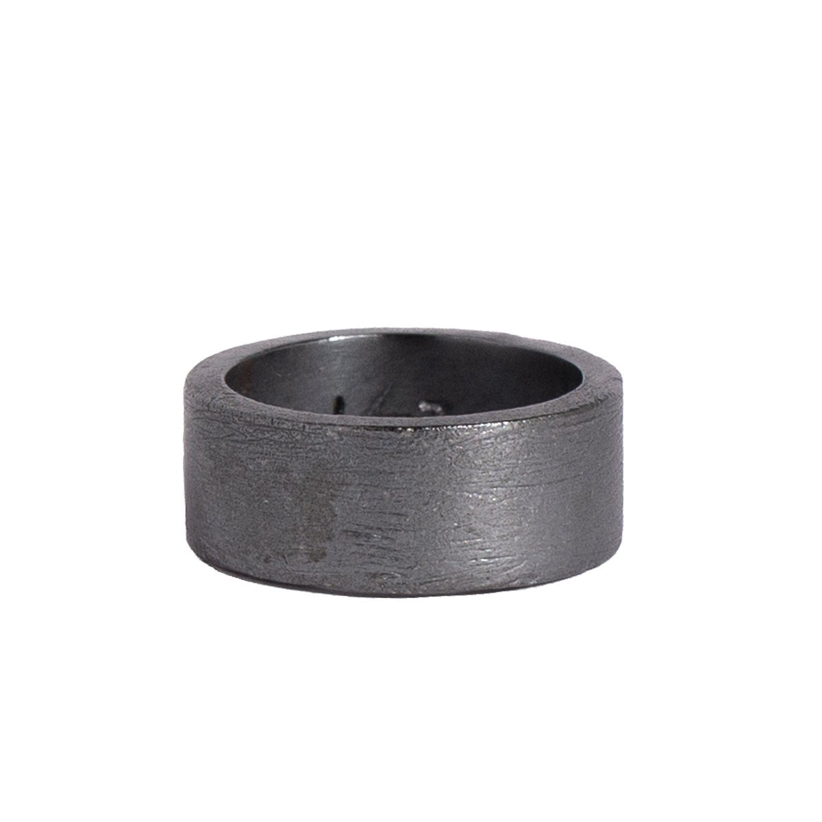 925 Sterling Silver Antiqued Oxidized Ring - Solid Band For Women, Hypoallergenic