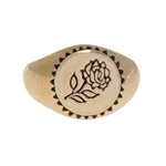 BALI ROSE RING | BRASS