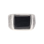 BLACK ONYX RING | 925 STERLING SILVER