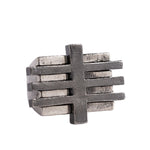 POST HUMAN RING | 925 STERLING SILVER