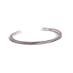THIN TEXTURED MINIMAL BRACELET | 925 STERLING SILVER