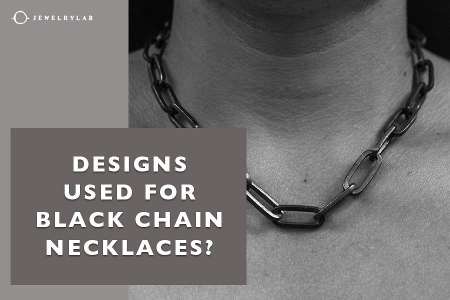 Contrast Chain Design The Most Popular Designs Used for Black Chain Necklaces