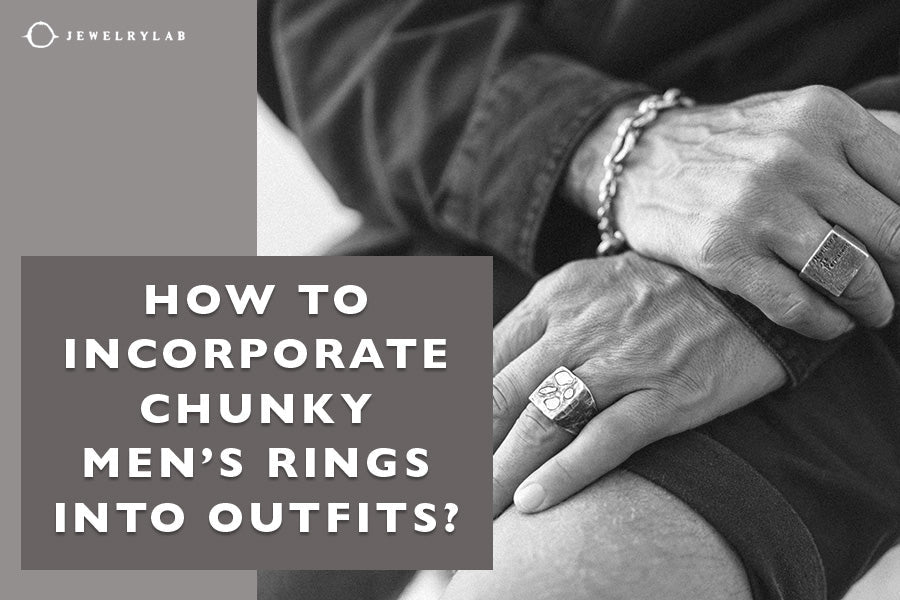 Molten Chunky Men's Signet Ring By Posh Totty Designs |  notonthehighstreet.com