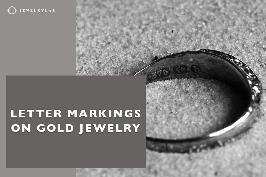 Gold Rings Labelled Letter Markings on Gold Jewelry: What Do They Mean?