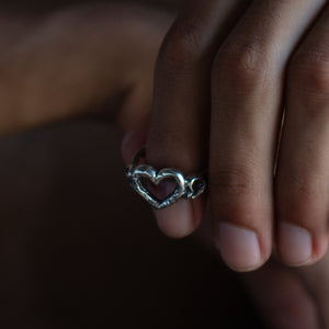 HEART RING | 925 STERLING SILVER