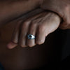 MEDIUM CROSS RING | 925 STERLING SILVER