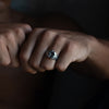 MEDIUM CROSS RING | 925 STERLING SILVER