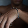 HEART CHAIN BRACELET | 925 STERLING SILVER