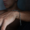 HEART CHAIN BRACELET | 925 STERLING SILVER
