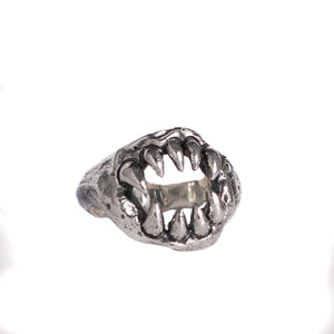 BITE RING | 925 STERLING SILVER