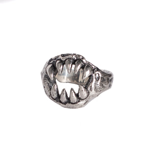 BITE RING | 925 STERLING SILVER