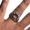 BITE RING | 925 STERLING SILVER