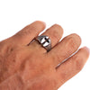 MEDIUM CROSS RING | 925 STERLING SILVER