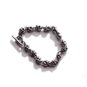 JIVE SKULL BRACELET | 925 STERLING SILVER - JEWELRYLAB