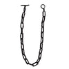 ULA X NECKLACE | BLACK OXIDIZED 925 STERLING SILVER - JEWELRYLAB