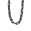 ULA X NECKLACE | BLACK OXIDIZED 925 STERLING SILVER - JEWELRYLAB