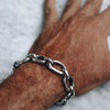 ABSTRACT CHAIN BRACELET | 925 STERLING SILVER - JewelryLab