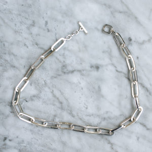 BIG CHAIN LINK NECKLACE | 925 STERLING SILVER - JewelryLab