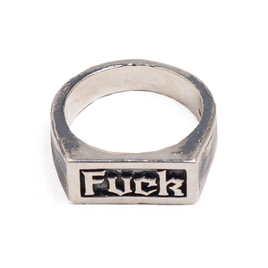 FUCK RING | 925 STERLING SILVER - JewelryLab