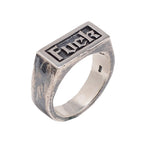 FUCK RING | 925 STERLING SILVER
