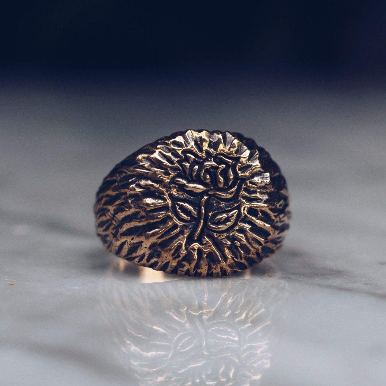 RAW ROSE RING | BRASS