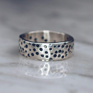 SPACE ROCK RING | 925 STERLING SILVER - JewelryLab