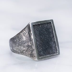 RECTANGLE RING | 925 STERLING SILVER - JewelryLab
