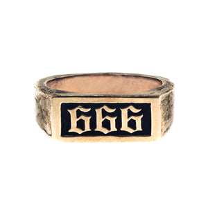 666 RING | BRASS - JewelryLab