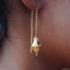 BEST WISHES EARRINGS | 24K GOLD PLATED - JewelryLab