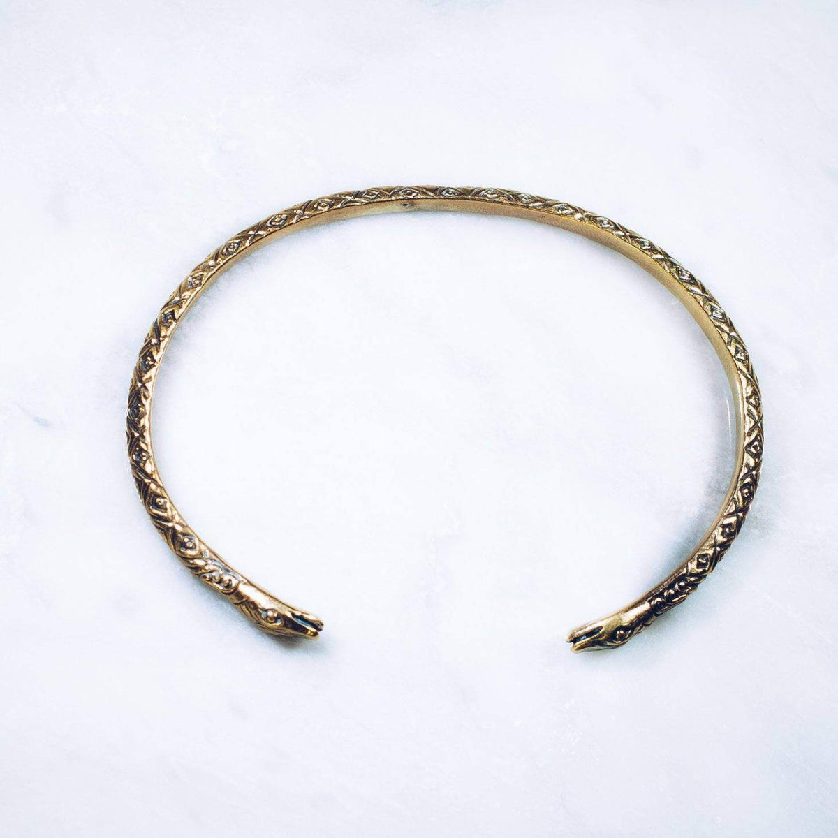 Athena Bracelet with metallic light gold main image 1