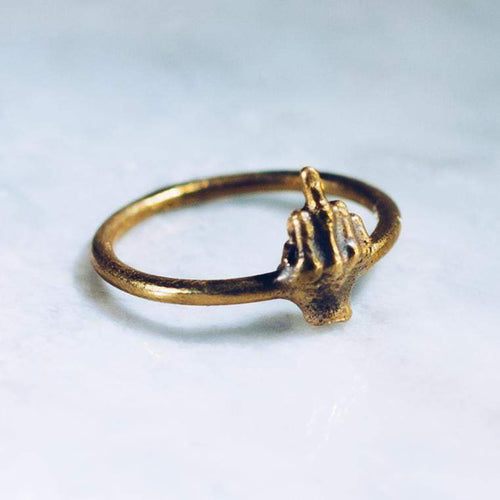 BEST WISHES RING | BRASS - JewelryLab