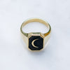 OLD MOON RING | BRASS - JewelryLab