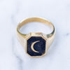 OLD MOON RING | BRASS - JewelryLab