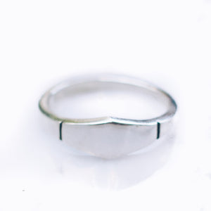 MINIMAL GEOMETRIC RING | 925 STERLING SILVER - JewelryLab