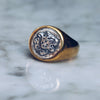 JAGUAR RING | BRASS W/925 STERLING SILVER EMBLEM - JewelryLab