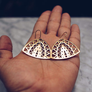 MYSTIQUE EARRINGS | 24K GOLD PLATED - JewelryLab