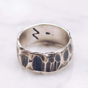 RAW POWER RING | 925 STERLING SILVER - JewelryLab