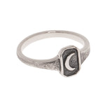 SMALL OLD MOON RING | 925 STERLING SILVER