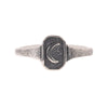SMALL OLD MOON RING | 925 STERLING SILVER - JewelryLab