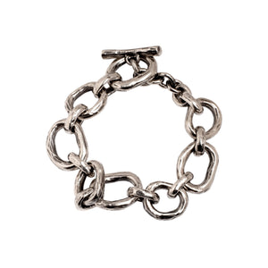 ABSTRACT CHAIN BRACELET | 925 STERLING SILVER - JewelryLab