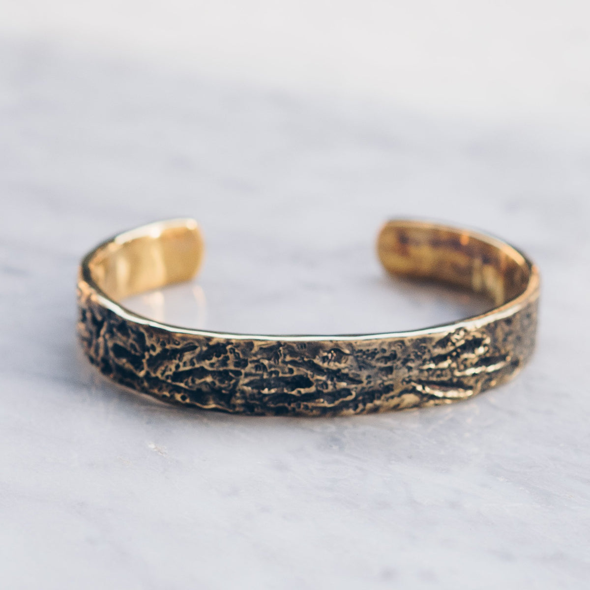 BIG ABSTRACT BRACELET | BRASS