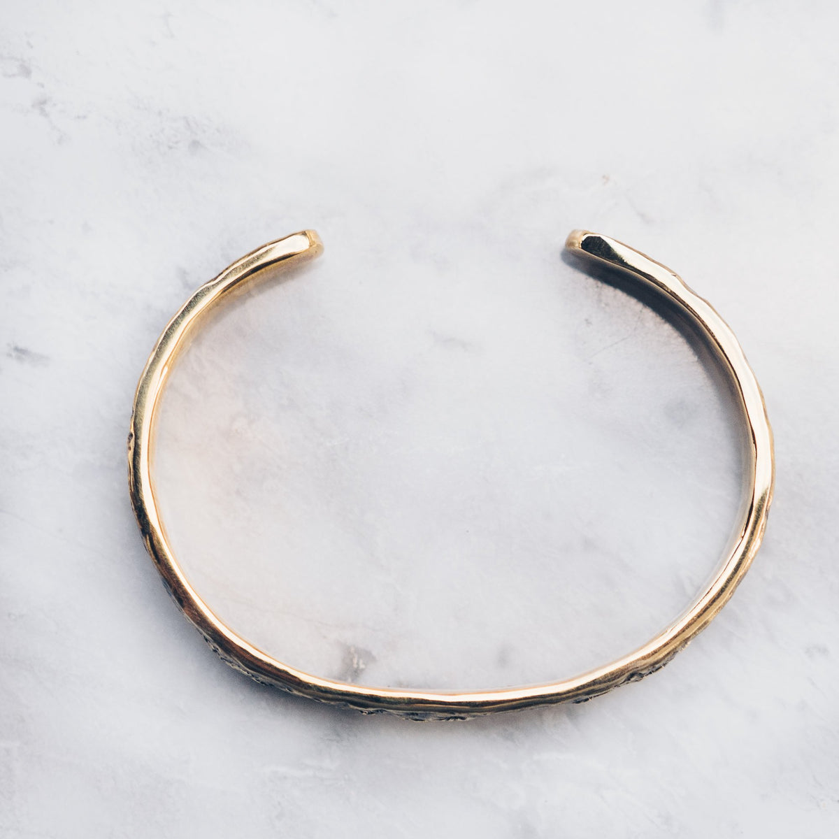 BIG ABSTRACT BRACELET | BRASS