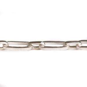 BIG RECTANGLE CHAIN BRACELET | 925 STERLING SILVER - JewelryLab