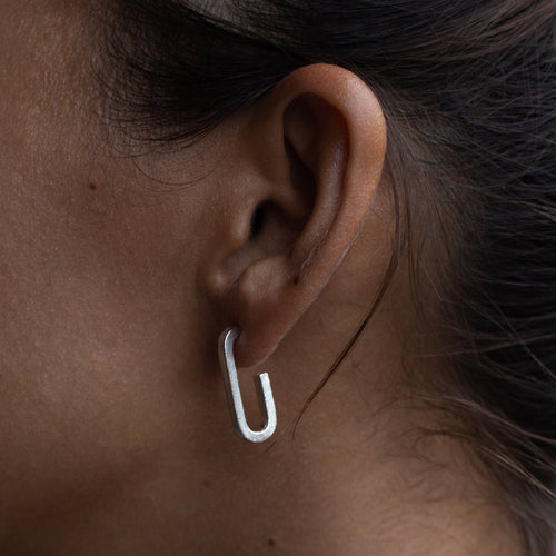 CHAIN LINK EARRINGS | 925 STERLING SILVER - JewelryLab