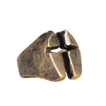 CROSS RING | BRASS